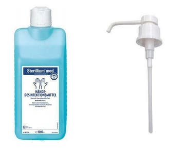 Sterillium MED 1liter officiële hand desinfectie, Huis en Inrichting, Schoonmaakartikelen, Ophalen of Verzenden, Overige typen