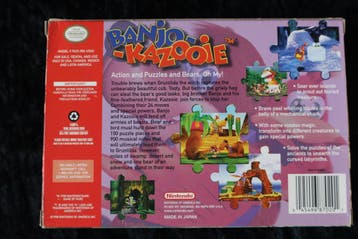 Banjo Kazooie Nintendo 64 N64 Boxed NTSC USA Good Condition, Spelcomputers en Games, Games | Nintendo 64, Verzenden, Nieuw