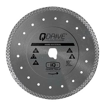 iQ Q-Drive diamantzaagblad 254 mm harde materialen, Ophalen of Verzenden, Overige typen