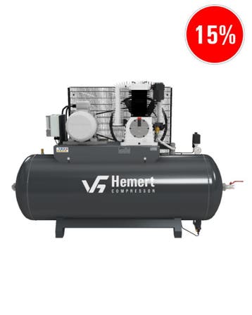 Hemert zuigercompressor | Nederlandse Producent | 3 kW / 4kW
