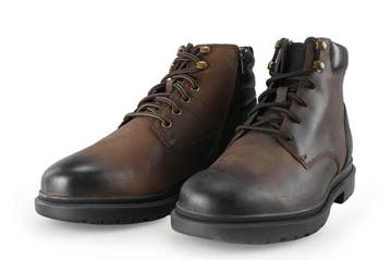 Geox Veterboots in maat 40 Bruin, Bruin, Verzenden, Boots, Zo goed als nieuw