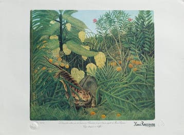 Henri Rousseau, dit Le Douanier Rousseau (1844-1910) - Tigre