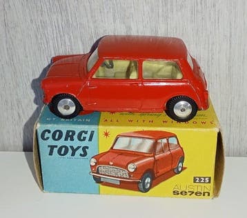 Corgi 1:43 - Modelauto - Austin Seven - Serie # 225, Nieuw