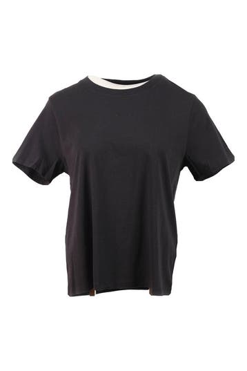 Organic Basics T-shirt in maat M Zwart, Kleding | Dames, T-shirts, Organic Basics, Verzenden, Zo goed als nieuw, Zwart