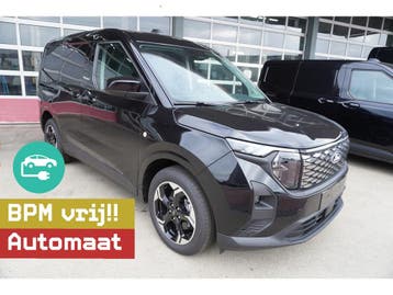 Ford E-Transit Courier | Zakelijke Lease v.a. €519.65 pm, Automaat, Stof, Gebruikt, Zwart