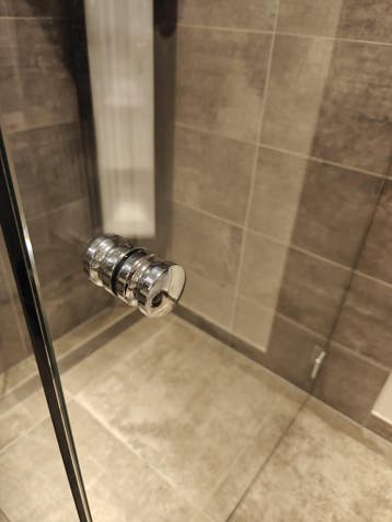 Douchecabine ca. 100x100cm profielloos - 0011, Ophalen, Nieuw, Glas, Douche