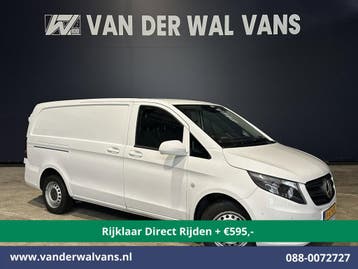 Mercedes-Benz Vito | 114 CDI 136pk L2H1 Euro6 *Rijklaar, Auto's, Gebruikt, Euro 6, Wit, Mercedes-Benz