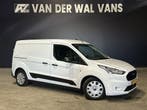 Ford Transit Connect 1.5 EcoBlue 100pk L2H1 Euro6 Airco | 2x, Stof, Gebruikt, Wit, Dealer onderhouden