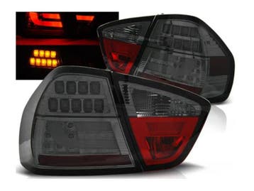 LED bar achterlichten Smoke geschikt voor BMW E90 Sedan, Auto-onderdelen, Verlichting, Verzenden, Nieuw, BMW