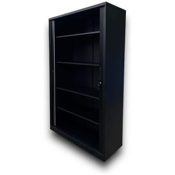 Hoge Nieuwe Roldeurkast 197x120x45 cm - Nieuw Incl. Slot, 100 tot 150 cm, Verzenden, Nieuw, Metaal