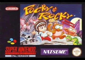 MarioSNES.nl: Pocky & Rocky - iDEAL!, Ophalen of Verzenden, Gebruikt
