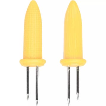 Benson Maiskolfhouders 8-delig - 6 cm - roestvrijstaal en..., Ophalen of Verzenden, Nieuw