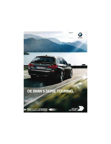 2016 BMW 5 SERIE TOURING BROCHURE NEDERLANDS, Nieuw, BMW, Author