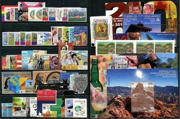 Spanje - JAAR 2020 VOLLEDIG, Gestempeld