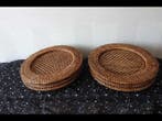 Onderzetter (6) - Rattan - Birma rattan onderborden