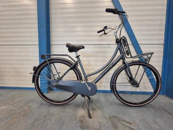 Prachtige Cortina U4 Transport Family Moederfiets  Mat Grijs, Ophalen, (Extra) lage instap, Nieuw, 50 tot 53 cm