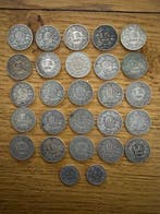Zwitserland. Lot of 27 coins, incl. silver; 1/2, 1 Franc