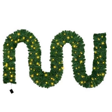 Kerst Garland met 100 LED – Groene Kerstslinger 10 m, Verzenden, Nieuw