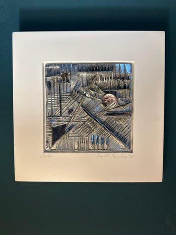 Arnaldo Pomodoro (1926-2025) - sculptuur, Senza titolo - 21, Antiek en Kunst