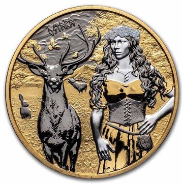 Duitsland. 5 Mark 2023 – Valkyries: Ostara Valhalla – 1 oz