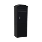 SafePost 70-5 combi vrijstaande brievenbus staal - zwart, Tuin en Terras, Verzenden, Nieuw