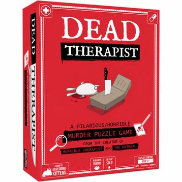 Dead Therapist - Base game | Exploding Kittens -, Hobby en Vrije tijd, Gezelschapsspellen | Bordspellen, Verzenden, Nieuw