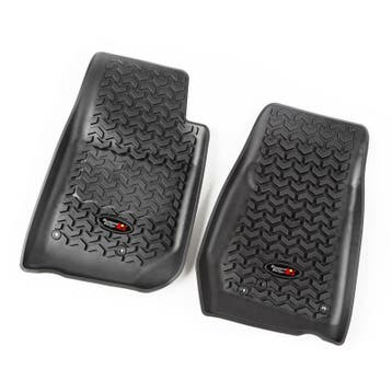 Rugged Ridge Floor Liner Front Black 2007-2018 Jeep Wrangler, Ophalen of Verzenden, Nieuw