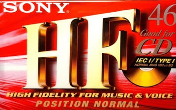 Sony HF 46 Normal Type I Compact Cassette (Nieuw), Cd's en Dvd's, Verzenden, Nieuw in verpakking