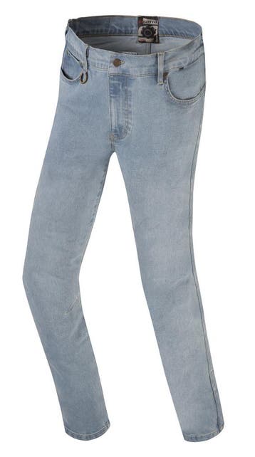 Bogotto Jokisu Dames Lichtblauw Motor Jeans, Verzenden, Broek | textiel, Dames, Nieuw met kaartje