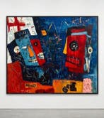 Nguyen Robert (1958) - Bruit Visuel 60 80 cm