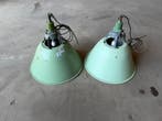 Industriële hanglampen | Groen, Ophalen, Gebruikt, Verlichting