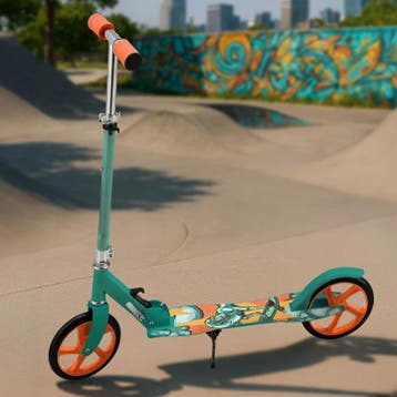 Inklapbare Step / Scooter - Dino - XXL Wielen, Fietsen en Brommers, Steps, Verzenden, Nieuw