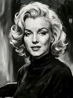 AT9 - [Canvas XXL] Marilyn : Sguardo di Velluto, Nieuw