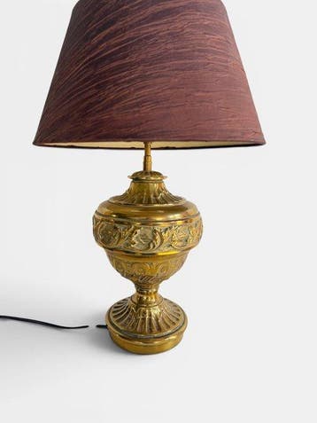 Tafellamp - messing, Ormolu