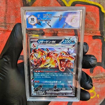 Pokémon Graded card - Charizard Ex - Graad 10, Hobby en Vrije tijd, Verzamelkaartspellen | Pokémon, Nieuw