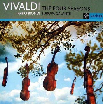 Antonio Vivaldi - Fabio Biondi, Europa Galante - The Four, Ophalen of Verzenden, Gebruikt