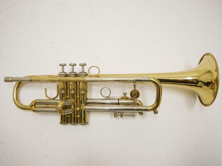 Gebruikte Trompet Holton Maynard Ferguson ST-302 gelakt, Muziek en Instrumenten, Blaasinstrumenten | Trompetten, Bes-trompet, Gebruikt
