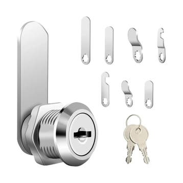 AiQInu brievenbusslot 20 mm met 2 sleutels, inclusief 7 v..., Verzenden, Nieuw
