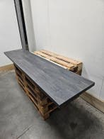 Gliss Design wastafelblad 200 x 46 x 4 cm zwart eiken, Ophalen of Verzenden, Nieuw, Wastafel