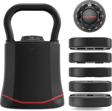 Verstelbare Kettlebell 6-in-1 | Retourdeal 35% Korting, Ophalen of Verzenden, Zo goed als nieuw, Armen, Kettlebell