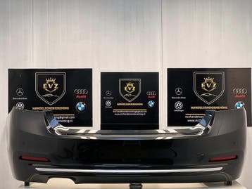 BMW 3-serie bj.2018 achterbumper PDC 6 kleur metallic zwart, Gebruikt, Achter, BMW, Bumper