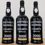 2008 Justinos, Colheita Sercial - Madeira - 3 Flessen (0.75, Verzamelen, Wijnen, Nieuw