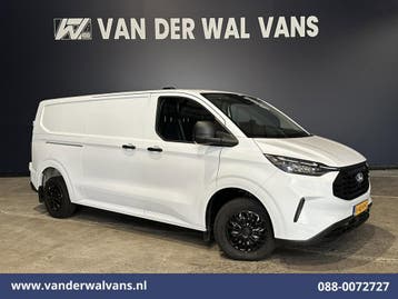 Ford Transit Custom | 2.0 TDCI 136pk L2H1 Euro6 Airco |, Gebruikt, Euro 6, Wit, Dealer onderhouden