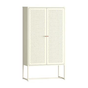 Woonkamerkast Viitasaari commode 150x80x40 cm crèmewit [en.c, Huis en Inrichting, Verzenden, Nieuw
