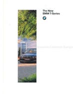 1995 BMW 7 SERIE BROCHURE ENGELS, Boeken, Nieuw, BMW, Author