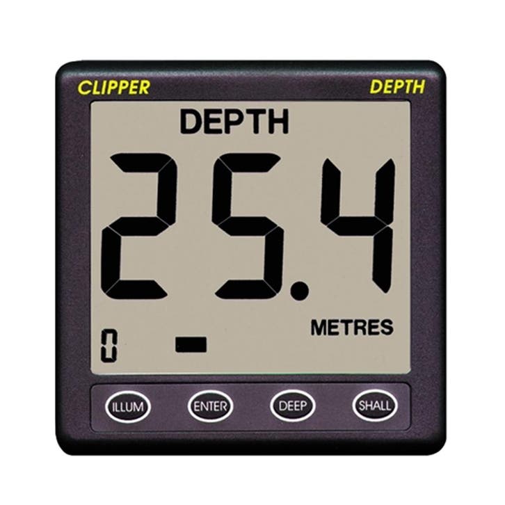 Nasa Clipper Dieptemeter Incl. Transducer, Watersport en Boten, Bootonderdelen, Nieuw, Ophalen of Verzenden