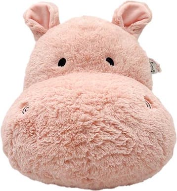 Label Label Hippo Harvey Roze Muurdecoratie, Verzenden, Nieuw
