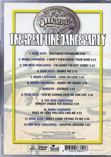 The great line dance party (dvd tweedehands film), Ophalen of Verzenden, Zo goed als nieuw