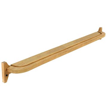 Wandplank Hout Eiken 100 cm Naturel, Nieuw