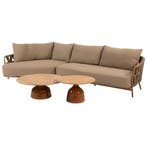 June Biarritz chaise longue loungeset 4 delig amber 4, Ophalen of Verzenden, Nieuw